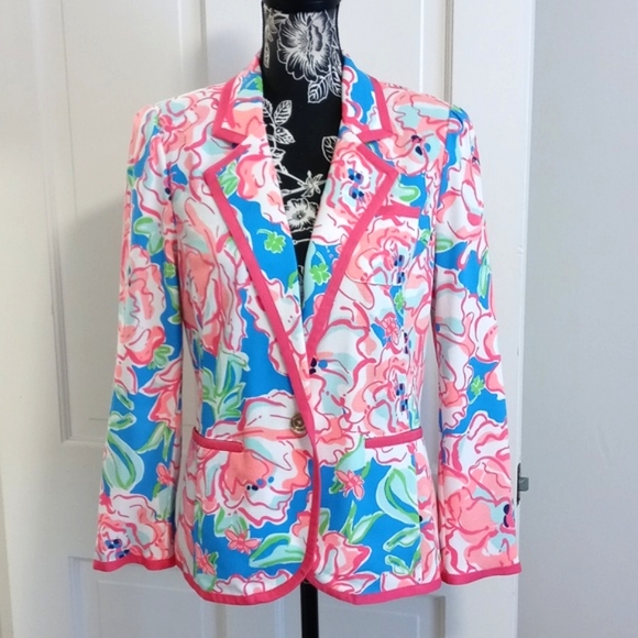 Lilly Pulitzer Jackets & Blazers - 🆕️ 🌺HTF Lilly Pulitzer🌺 - Malibu Blazer